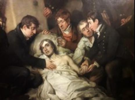 The Death of Nelson: The painting by A W Devis examined.